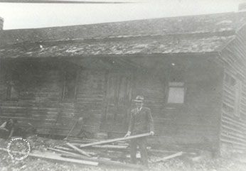 993.024.001 - Photo, Quaker Meeting House, Pine Orchard